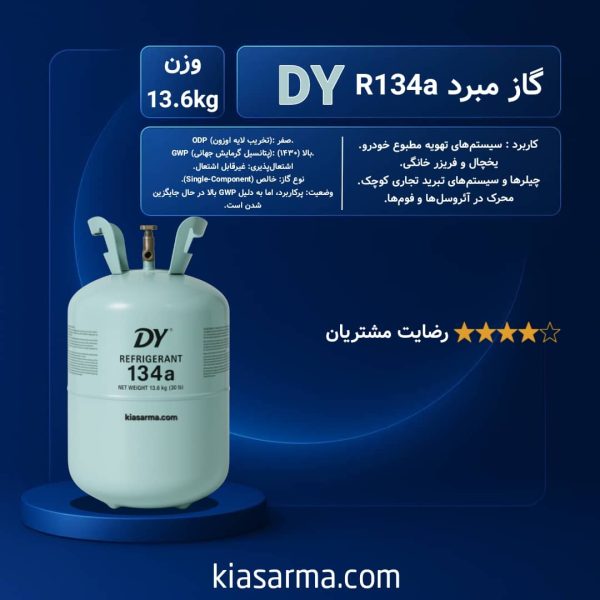 R134a دی وای