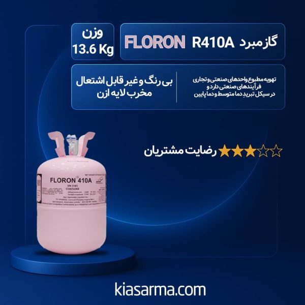 گاز R410a فلورن