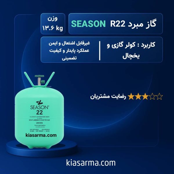 گاز R22 سیزن