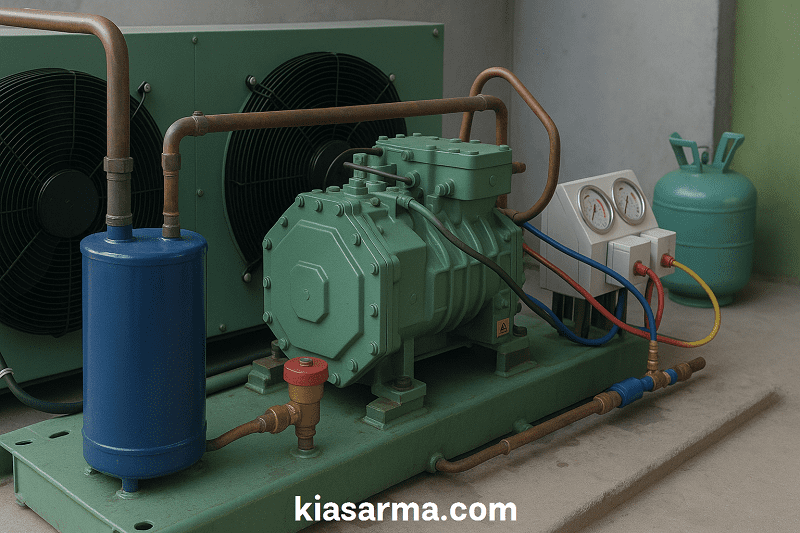 علائم خرابی کمپرسور سردخانه