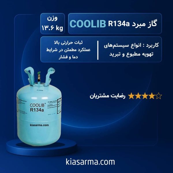 گاز R134a کولیب