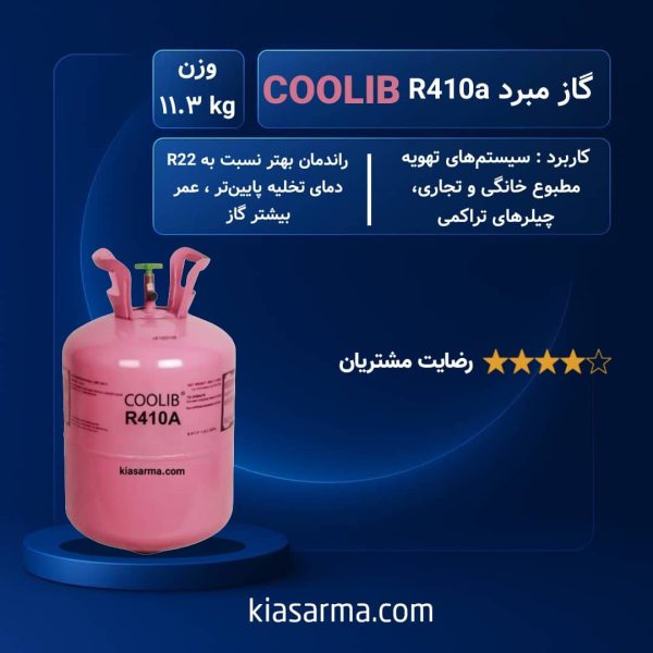 گاز مبرد فریون R410A