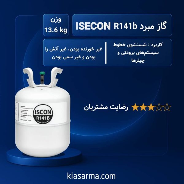 گاز مبرد R141b ایسکون
