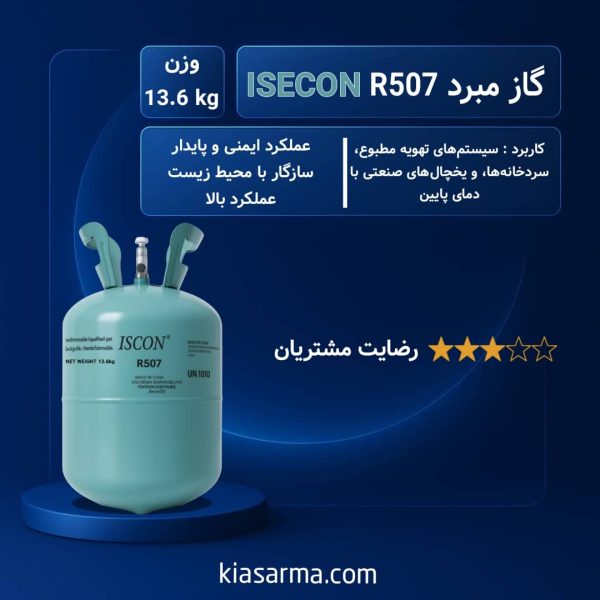 گاز مبرد R507 ایسکون
