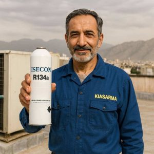 گاز 1 کیلویی R134 ایسکون