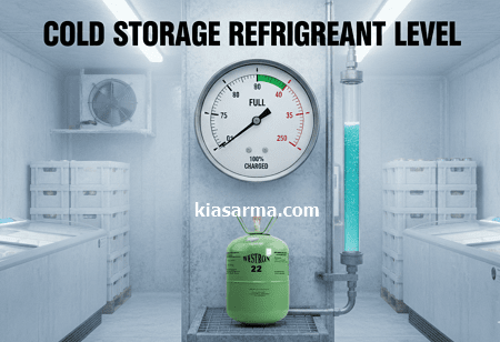 محاسبه شارژ گاز مورد نیاز