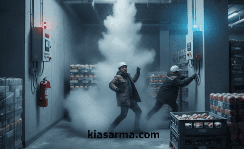 نشت-گاز-در-سردخانه