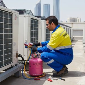 گاز مبرد R410a ای بی سی