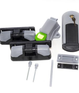 قفل و لولا درب لولایی سردخانه